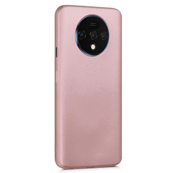 CaseUp OnePlus 7T Kılıf Matte Surface Rose Gold