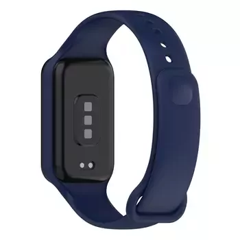 Microsonic Xiaomi Redmi Smart Band 2 Kordon, Silicone Sport Band Lacivert