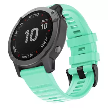 Microsonic Garmin Fenix 7X Sapphire Solar Kordon Quick Fit Strap Band Mint