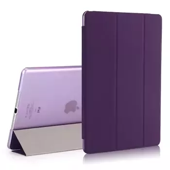 Microsonic Apple iPad 9.7 2018 (A1893-A1954) Smart Case ve arka Kılıf Mor