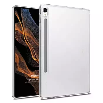 Microsonic Samsung Galaxy Tab S9 FE Kılıf Transparent Soft Şeffaf