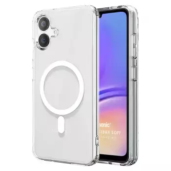 Microsonic Samsung Galaxy A06 Kılıf MagSafe Clear Sararmaz Şeffaf