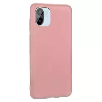 Microsonic Xiaomi Redmi A1 Kılıf Matte Silicone Rose Gold