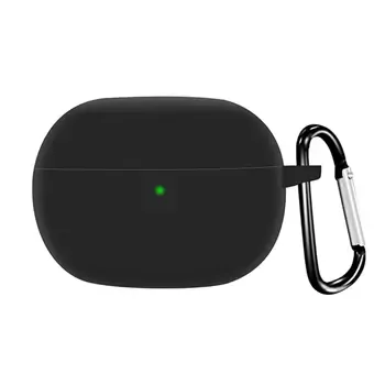 Microsonic Xiaomi Redmi Buds 6 Pro Kılıf Askılı Mat Silikon Siyah