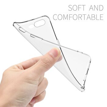 Microsonic OnePlus 5 Kılıf Transparent Soft Mavi