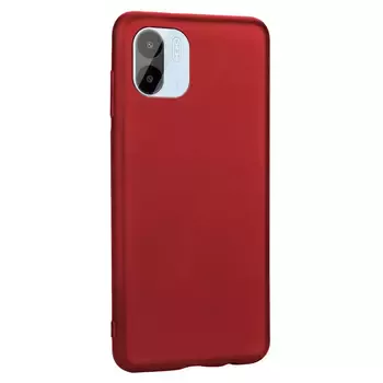 Microsonic Xiaomi Redmi A1 Kılıf Matte Silicone Kırmızı