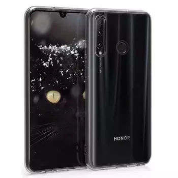 Microsonic Huawei Honor 20 Lite Kılıf Transparent Soft Beyaz