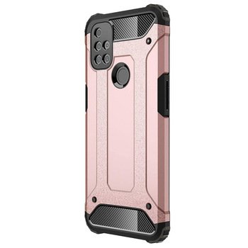 Microsonic OnePlus Nord N10 5G Kılıf Rugged Armor Rose Gold