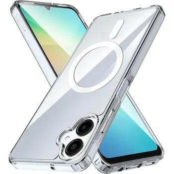 Microsonic Samsung Galaxy A07 Kılıf MagSafe Clear Sararmaz Şeffaf