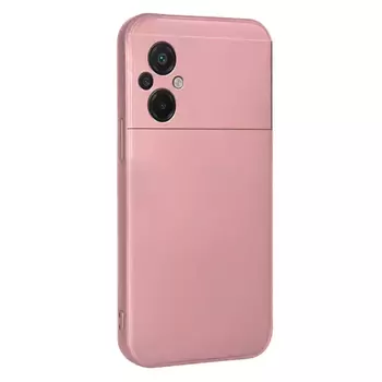 Microsonic Xiaomi Poco M5 Kılıf Matte Silicone Rose Gold