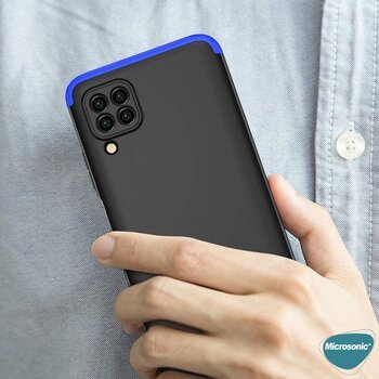 Microsonic Huawei P40 Lite Kılıf Double Dip 360 Protective AYS Kırmızı