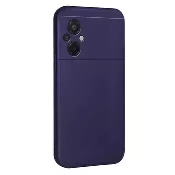 Microsonic Xiaomi Poco M5 Kılıf Matte Silicone Lacivert