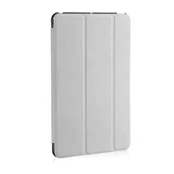 Microsonic Apple iPad 9.7 2017 (A1822-A1823) Smart Case ve arka Kılıf Gümüş