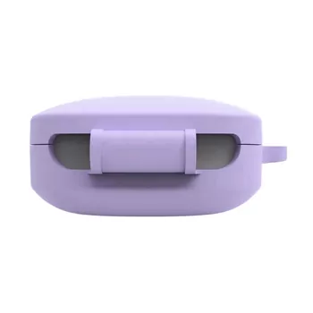 Microsonic Xiaomi Redmi Buds 6 Kılıf Askılı Mat Silikon Lila