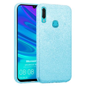 Microsonic Huawei Honor 10 Lite Kılıf Sparkle Shiny Mavi