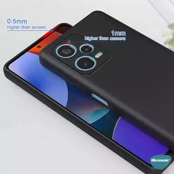 Microsonic Xiaomi Poco X5 5G Kılıf Groovy Soft Koyu Yeşil