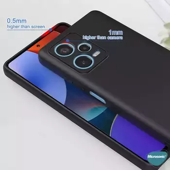 Microsonic Xiaomi Poco X5 5G Kılıf Groovy Soft Mor