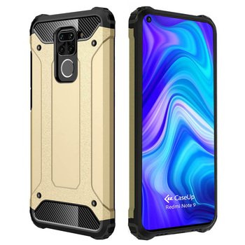 CaseUp Xiaomi Redmi Note 9 Kılıf Tank Gold