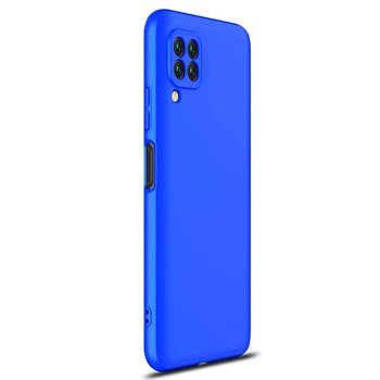 Microsonic Huawei P40 Lite Kılıf Double Dip 360 Protective AYS Mavi