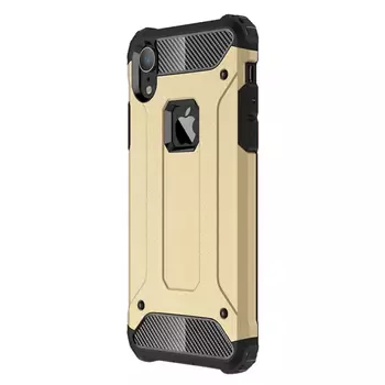 Microsonic Apple iPhone XR (6.1'') Kılıf Rugged Armor Gold