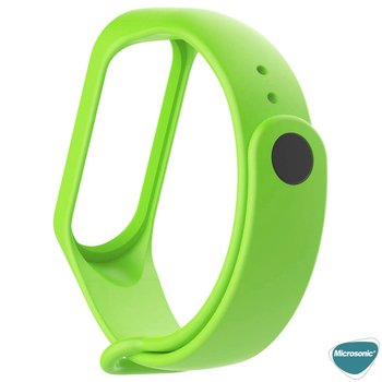 Microsonic Xiaomi Mi Band 5 Silikon Kordon Yeşil