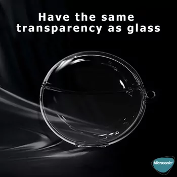 Microsonic Xiaomi Redmi Buds 6 Pro Kılıf Transparent Clear Soft Şeffaf