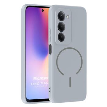 Microsonic Xiaomi Redmi 15 Kılıf Zeno MagSafe Gri