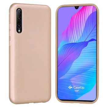 CaseUp Huawei Y8P Kılıf Matte Surface Gold