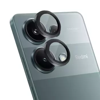 Microsonic Xiaomi Redmi Note 13 Pro 5G Tekli Kamera Lens Koruma Camı Siyah