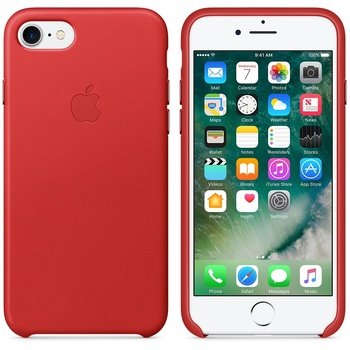 Microsonic Apple iPhone 7 Leather Case Kılıf Kırmızı