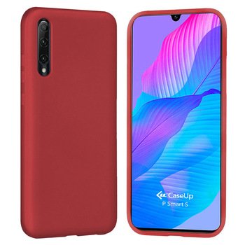 CaseUp Huawei P Smart S Kılıf Matte Surface Kırmızı