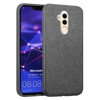 Microsonic Huawei Mate 20 Lite Kılıf Sparkle Shiny Siyah