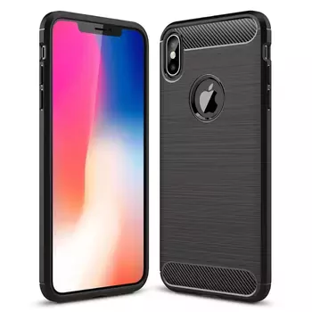 Microsonic Apple iPhone XS Max (6.5'') Kılıf Room Silikon Siyah