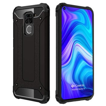 CaseUp Xiaomi Redmi Note 9 Kılıf Tank Siyah