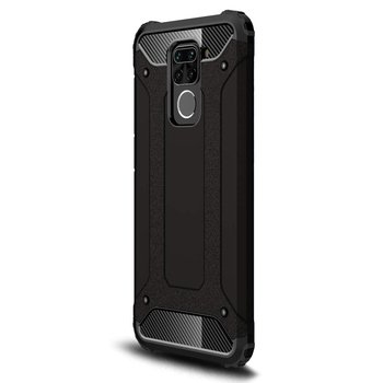 CaseUp Xiaomi Redmi Note 9 Kılıf Tank Siyah