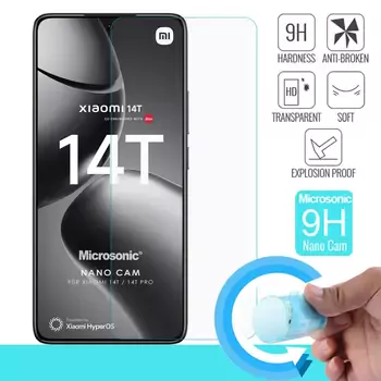 Microsonic Xiaomi 14T Nano Glass Cam Ekran Koruyucu