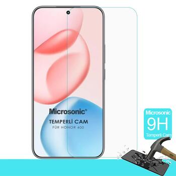Microsonic Honor 400 Tempered Glass Cam Ekran Koruyucu