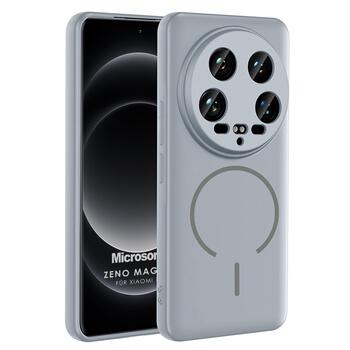 Microsonic Xiaomi 14 Ultra Kılıf Zeno MagSafe Gri
