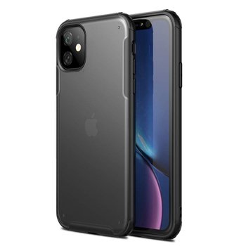 Microsonic Apple iPhone 11 Kılıf Frosted Frame Siyah