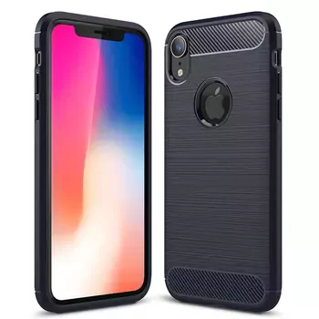 Microsonic Apple iPhone XR (6.1'') Kılıf Room Silikon Lacivert