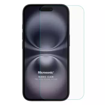 Microsonic Apple iPhone 16 Plus Nano Glass Cam Ekran Koruyucu