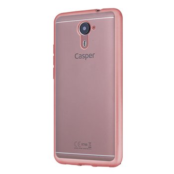 Microsonic Casper Via M2 Kılıf Skyfall Transparent Clear Rose Gold