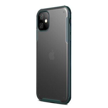 Microsonic Apple iPhone 11 Kılıf Frosted Frame Yeşil