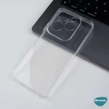 Microsonic Infinix Hot 40 Pro Kılıf Transparent Soft Şeffaf