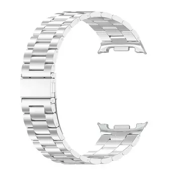 Microsonic Samsung Galaxy Watch 8 Classic 46mm Metal Stainless Steel Kordon Gümüş