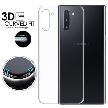 Microsonic Samsung Galaxy Note 10 Kavisli Ekran Koruyucu Film Seti - Ön ve Arka