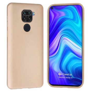 CaseUp Xiaomi Redmi Note 9 Kılıf Matte Surface Gold