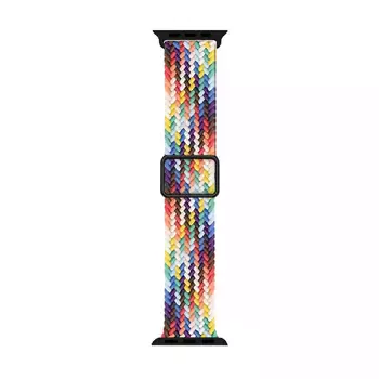 Microsonic Apple Watch Series 11 42mm Kordon Knitted Fabric Loop Pride Edition