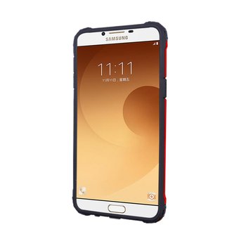 Caseup Samsung Galaxy C9 Pro Kılıf Tank Kırmızı