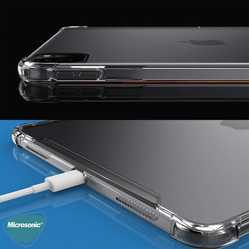 Microsonic Apple iPad Pro 13 2025 Kılıf (A3360-A3361) Shock Absorbing Şeffaf